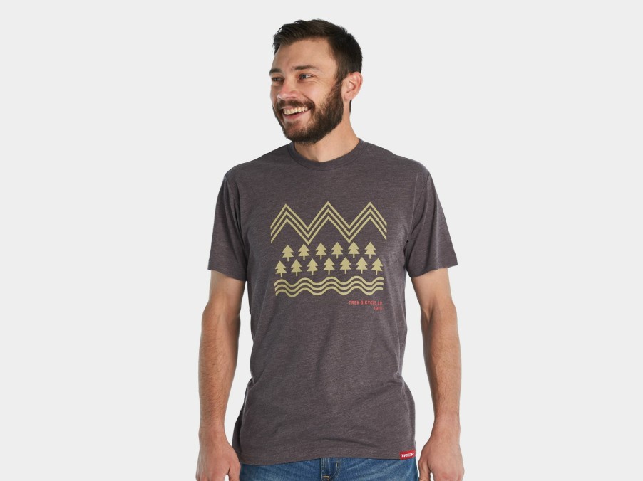 Bekleidung Trek T-Shirts | Trek Radventure Unisex T-Shirt Brown