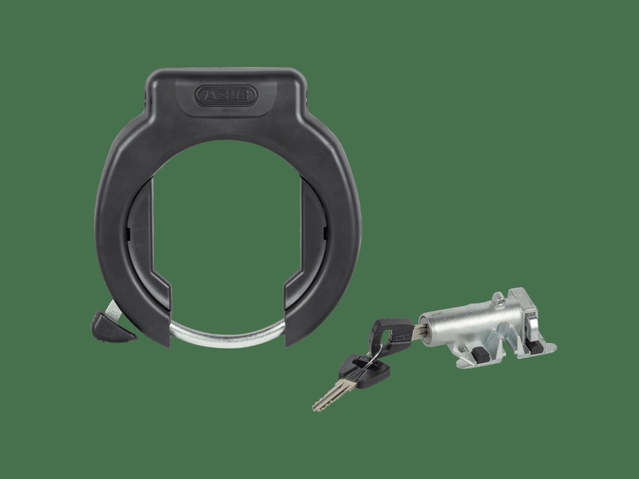 Ausstattung Trek Schlösser | Abus Ring Lock 4750Xl R & Rib Battery Lock Bes3 Dt3 T82 Black