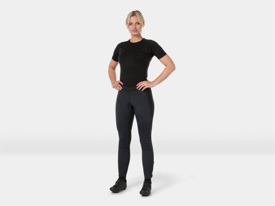 Bekleidung Trek Tights & Hosen | Bontrager Velocis Women'S Softshell Fahrradtight Ohne Polster Black