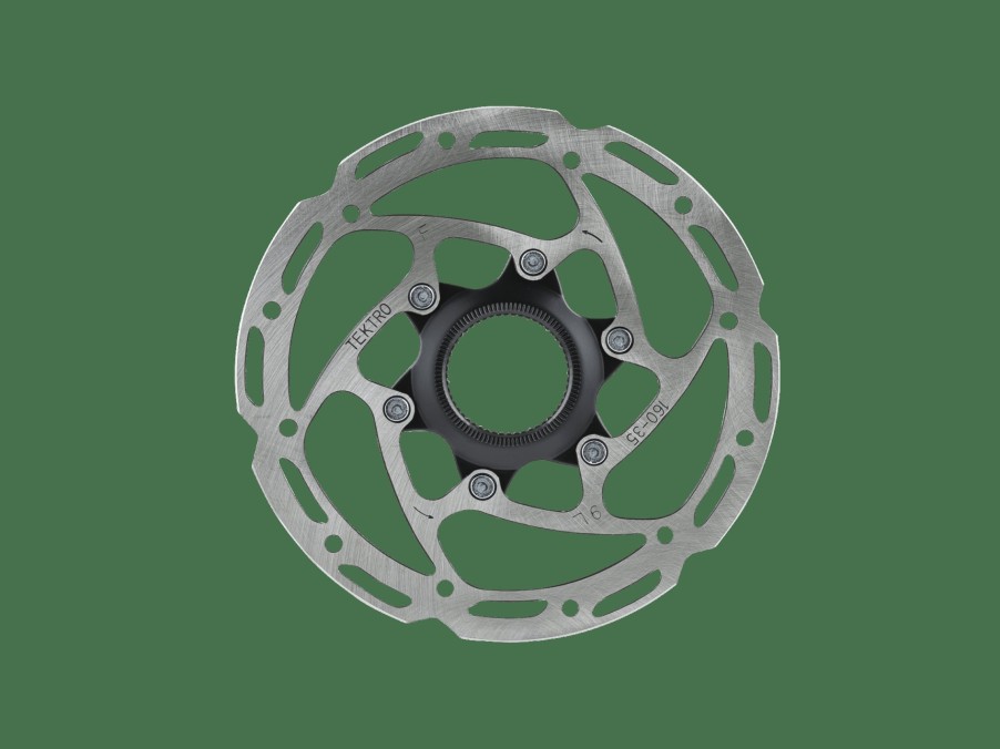 Ausstattung Trek Bremsen & Bremshebel | Tektro Centerlock Disc Brake Rotor Black/Silver