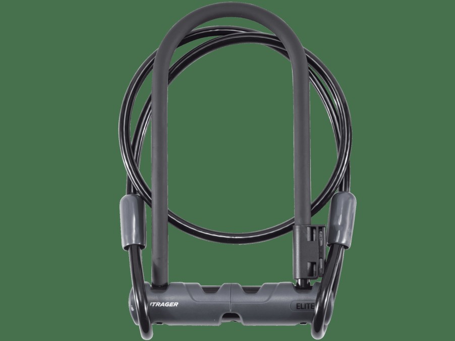 Ausstattung Trek Schlösser | Bontrager Elite Schlussel-Bugelschloss Mit 10 Cm Kabel Black