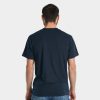 Bekleidung Trek T-Shirts | Trek Check Script Unisex T-Shirt Navy