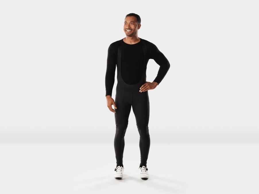 Bekleidung Trek Tights & Hosen | Trek Circuit Thermal Cycling Bib Tight Black