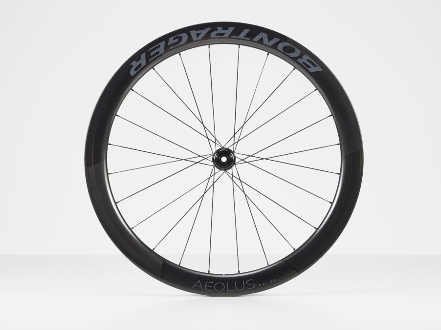 Ausstattung Trek Laufräder | Bontrager Aeolus Rsl 51 Tlr Disc Road Wheel Black