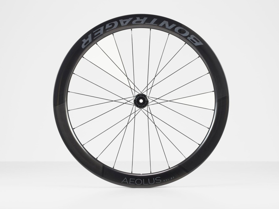 Ausstattung Trek Laufräder | Bontrager Aeolus Rsl 51 Tlr Disc Road Wheel Black