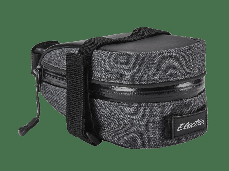 Ausstattung Trek Taschen & Gepäckträgertaschen | Electra Heather Charcoal Satteltasche Dark Grey