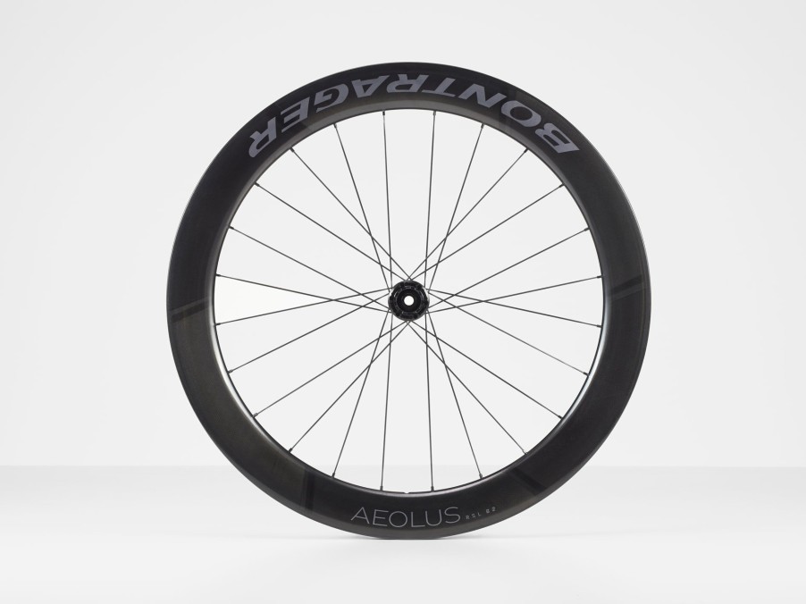 Ausstattung Trek Laufräder | Bontrager Aeolus Rsl 62 Tlr Disc Road Wheel Black