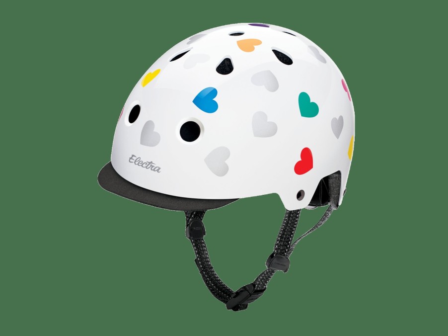 Bekleidung Trek Fitness- und City-Helme | Electra Heartchya Bike Helmet White