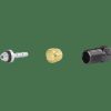 Ausstattung Trek Bremsen & Bremshebel | Promax D-Plug Type Brake Hose Fitting Kit Silver/Gold