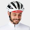 Bekleidung Trek Accessoires | Santini Trek-Segafredo Team Fahrradkappe White/Red