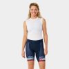 Bekleidung Trek Teambekleidung | Santini Trek Factory Racing Women'S Team Replica Short Dark Blue