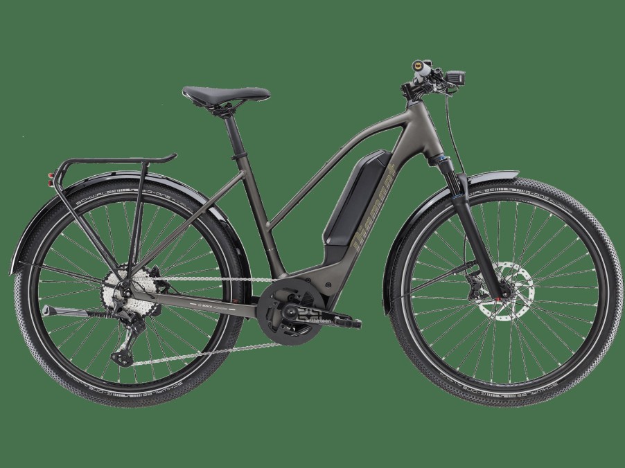 E-Bikes Trek | Zing Super Deluxe Gen 2 (Einstieg: Mittel) Melanitgrau