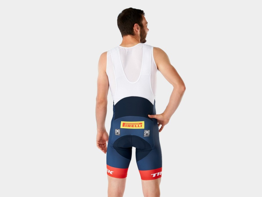 Bekleidung Trek Teambekleidung | Santini Trek-Segafredo Men'S Team Replica Tragershort Dark Blue