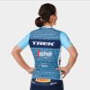 Bekleidung Trek Teambekleidung | Santini Trek-Segafredo Women'S Team Replica Race Trikot White/Light Blue