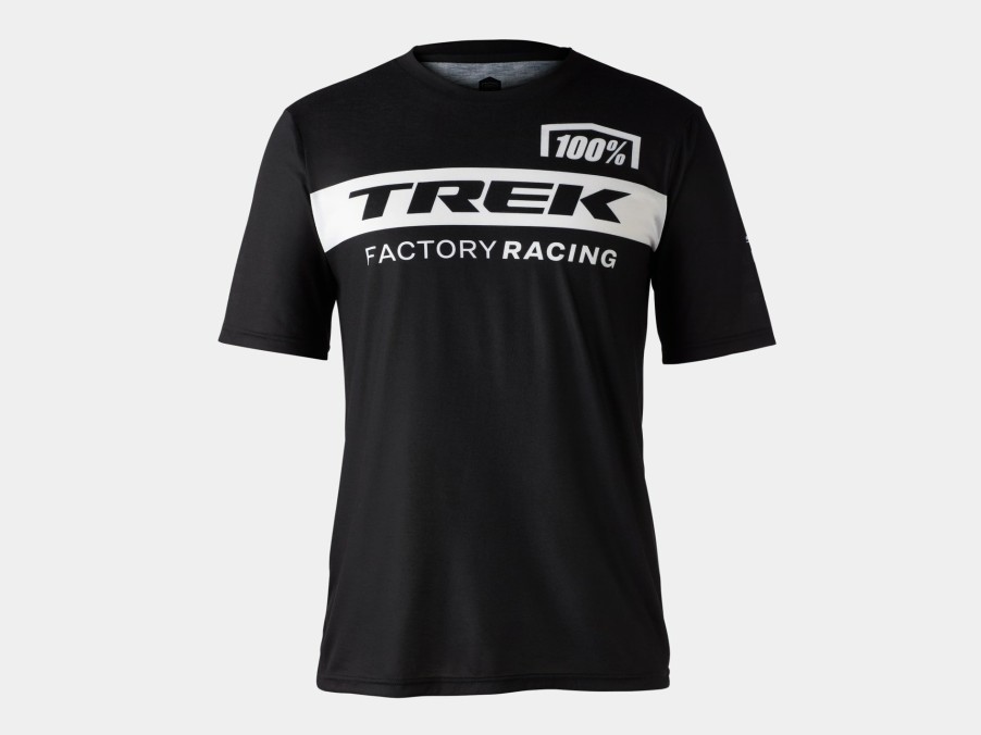 Bekleidung Trek Teambekleidung | 100% Trek Factory Racing T-Shirt Black