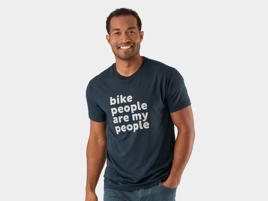 Bekleidung Trek T-Shirts | Trek Bike People T-Shirt Navy