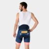 Bekleidung Trek Teambekleidung | Santini Trek-Segafredo Men'S Team Replica Tragershort Dark Blue/Radioactive Coral