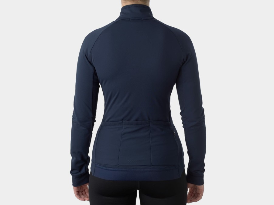 Bekleidung Trek Trikots | Bontrager Circuit Women'S Thermo-Langarmradtrikot Deep Dark Blue