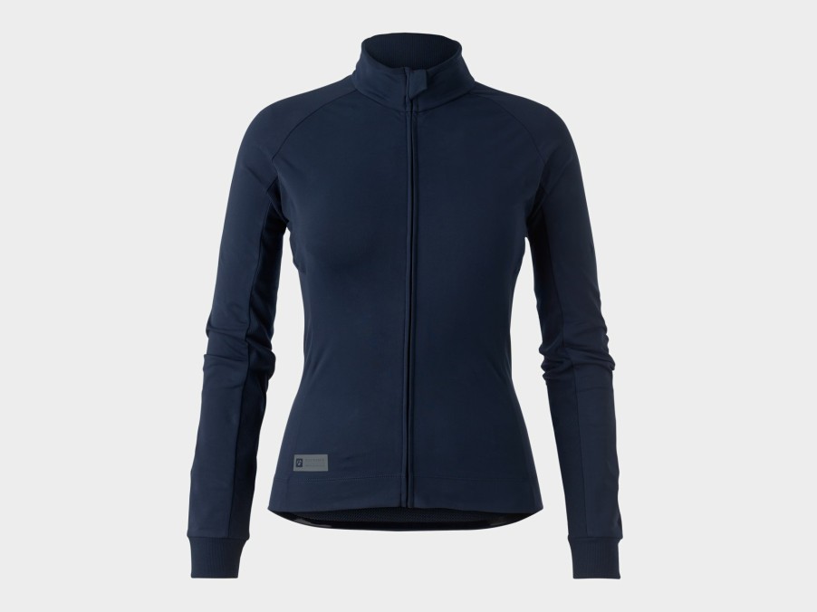 Bekleidung Trek Trikots | Bontrager Circuit Women'S Thermo-Langarmradtrikot Deep Dark Blue