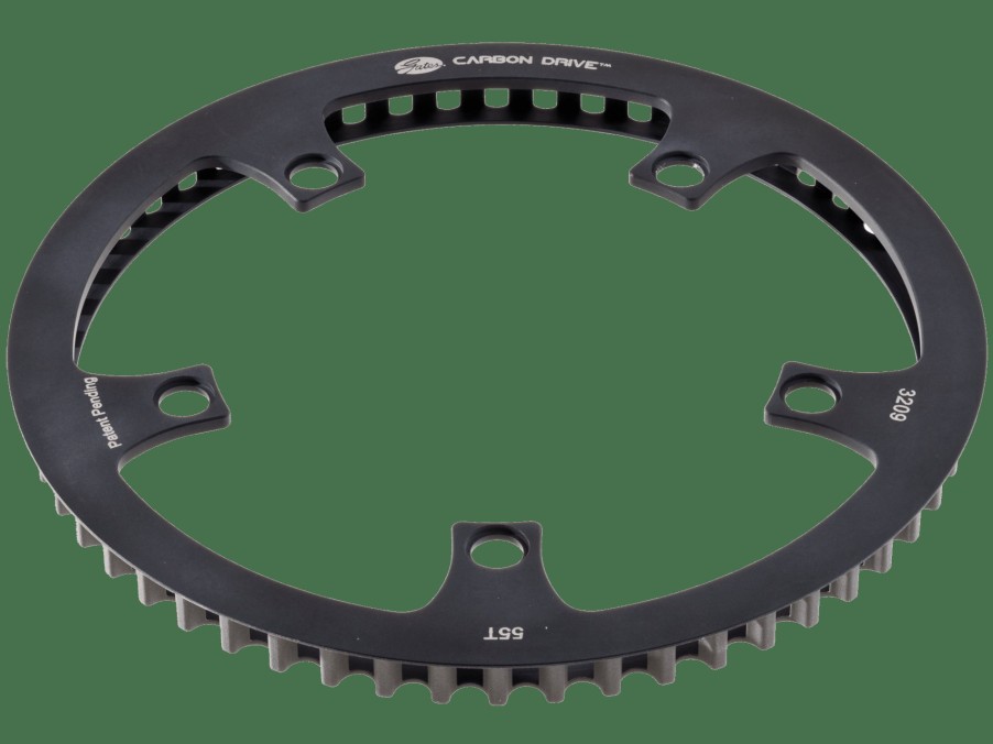 Ausstattung Trek Antrieb | Gates Belt Drive Chainring Black