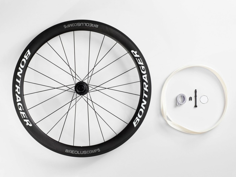 Ausstattung Trek Laufräder | Bontrager Aeolus Comp 5 Tlr Disc Road Wheel White/Anthracite