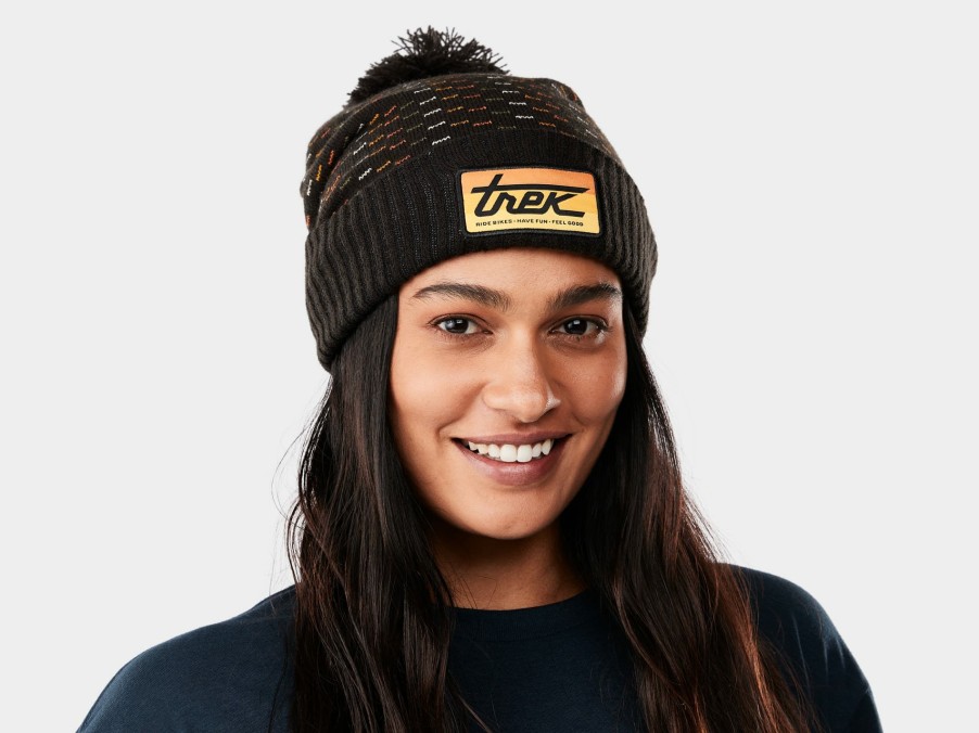 Bekleidung Trek Freizeitbekleidung | Trek Sunset Script Beanie Navy