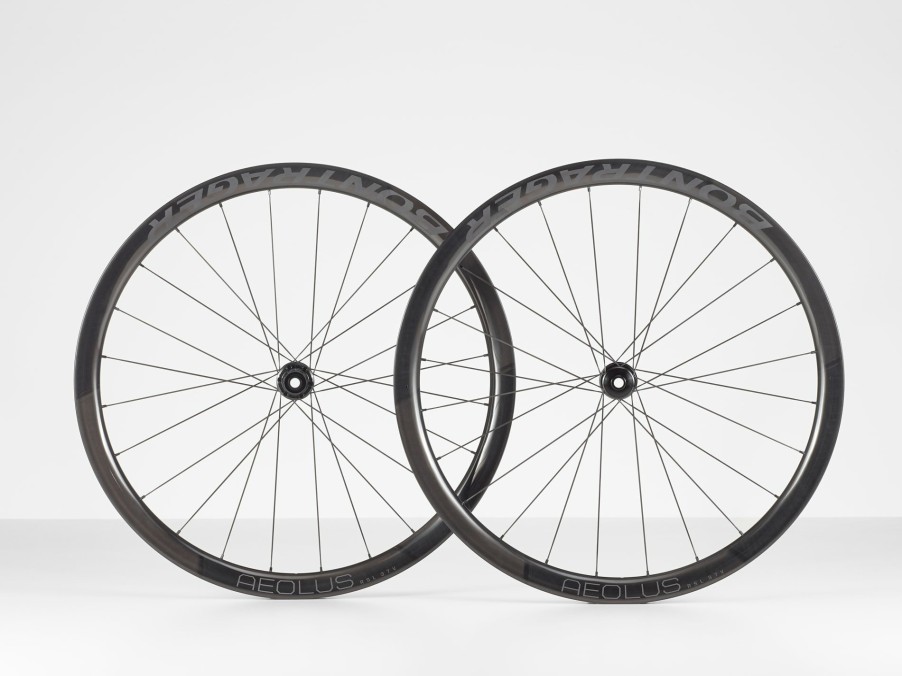 Ausstattung Trek Laufräder | Bontrager Aeolus Rsl 37V Tlr Disc Road Wheel Black