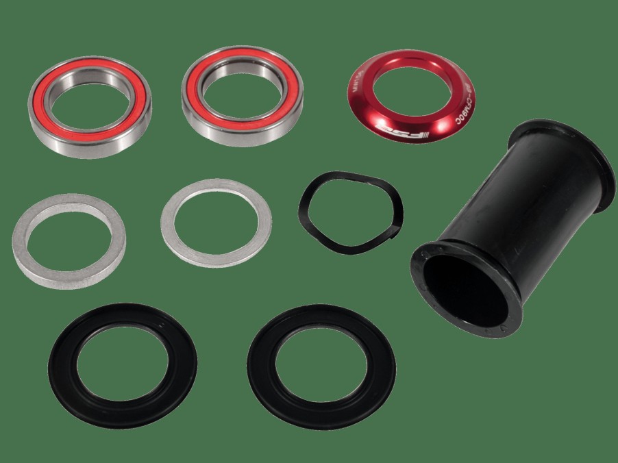 Ausstattung Trek Antrieb | Trek Integrated Fsa Narrow Q-Factor Bb90 Ceramic Bottom Bracket Kit Black