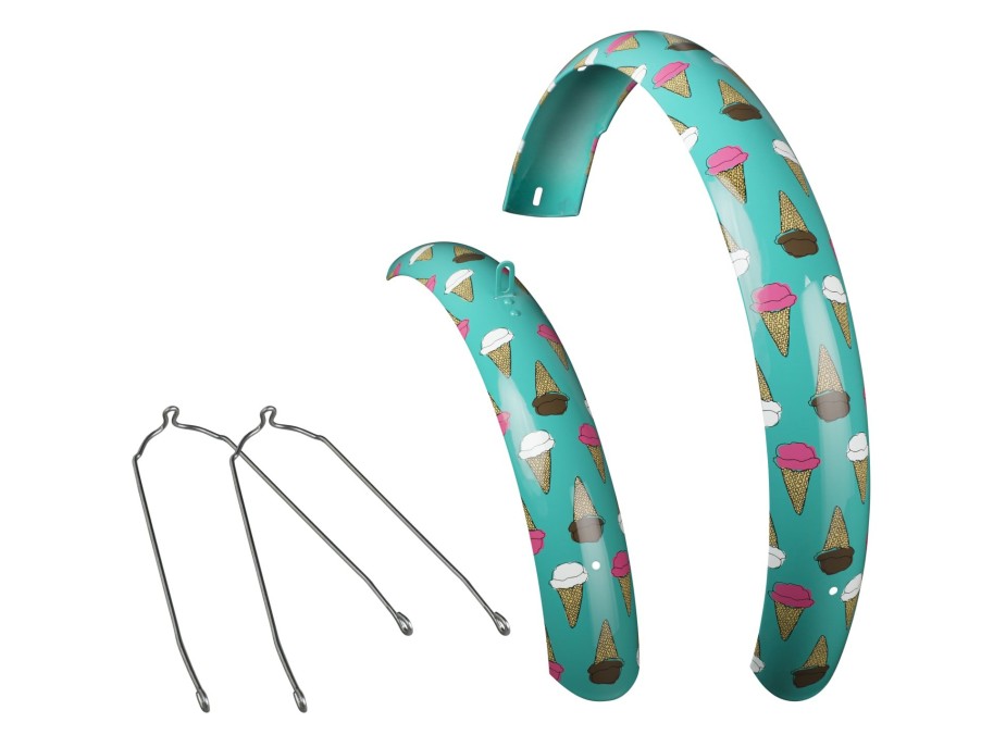 Ausstattung Trek Schutzbleche | Electra Sweet Ride Girls' Fender Set Teal