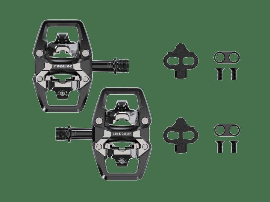 Ausstattung Trek Antrieb | Trek Line Comp Klickpedal-Set Black