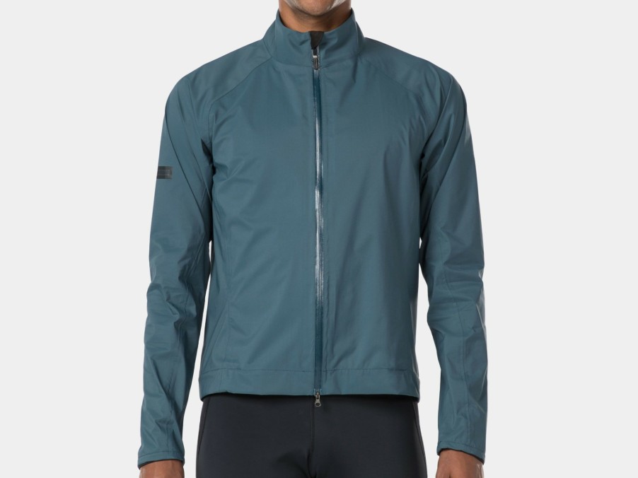 Bekleidung Trek Jacken & Westen | Bontrager Velocis Stormshell Fahrradjacke Battleship Blue