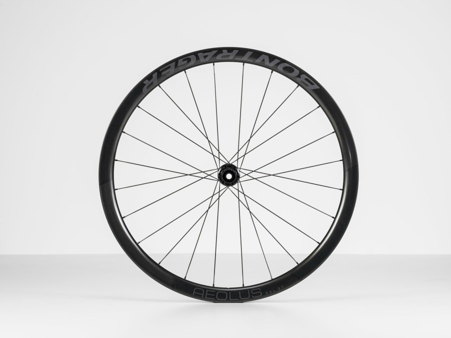 Ausstattung Trek Laufräder | Bontrager Aeolus Rsl 37 Tlr Disc Road Wheel Black