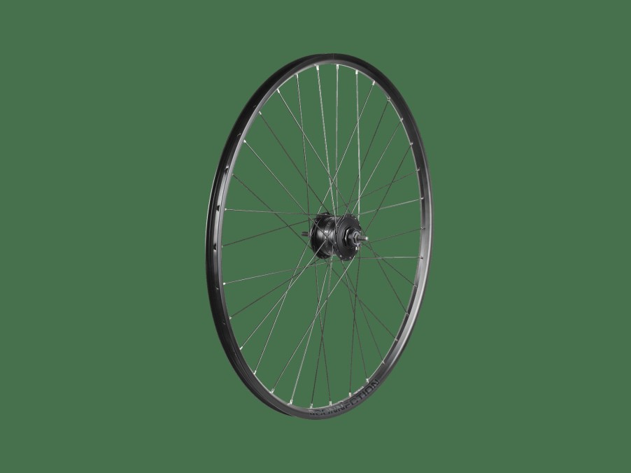 Ausstattung Trek Laufräder | Bontrager Connection Dynamo Centerlock 700C Wheel Black