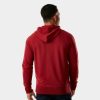 Bekleidung Trek Freizeitbekleidung | Trek Fun Badge Unisex Hoodie Dark Red