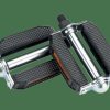 Ausstattung Trek Antrieb | Electra Deluxe Block Pedal Set Chrome/Black